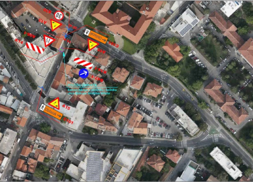 Fotografija 7 - U Ulici Stjepana Radića u Šibeniku od idućeg tjedna radovi