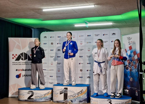 Karatašima Okita dva srebra i dvije bronce na 'Croatia Openu'