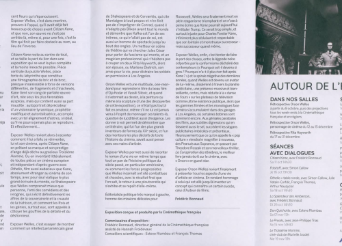 Fotografija 2 - Hrvatski državni arhiv u Šibeniku sudjeluje u velikoj pariškoj izložbi o Orsonu Wellesu