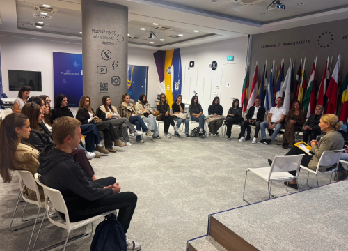 Fotografija 2 - Učenici Ekonomske škole u posjetu Zagrebu