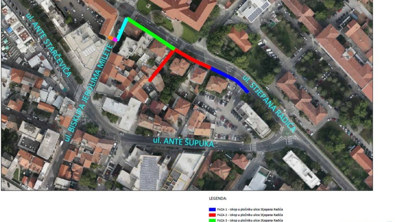 Od danas privremena regulacija prometa u Ulici Stjepana Radića: 'Molimo za strpljenje i razumijevanje'
