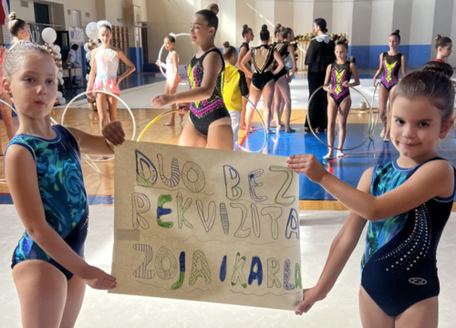 GK Šibenik Dalmacija briljirao u Trogiru: Brojne medalje i odlični rezultati šibenskih gimnastičarki