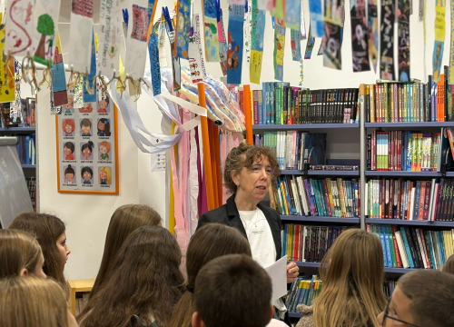 Fotografija 6 - Izložba Straničnik otvorena na Dječjem odjelu šibenske knjižnice, proglašeni i pobjednici likovnog natječaja