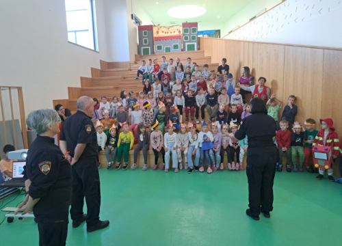 Fotografija 7 - Štitko i Štitka mališane iz Vodica učili o samozaštiti