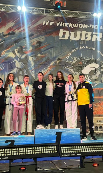 Taekwondo klub Solaris uspješan na velikom natjecanju u Dubrovniku
