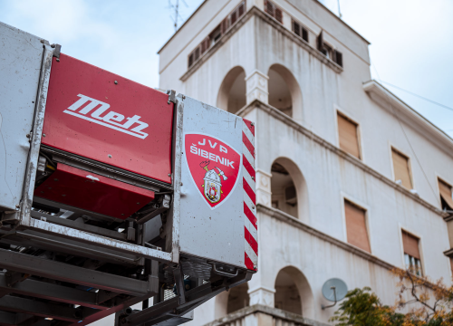 Fotografija 6 - Vatrogasna vježba spašavanja i evakuacije učenika