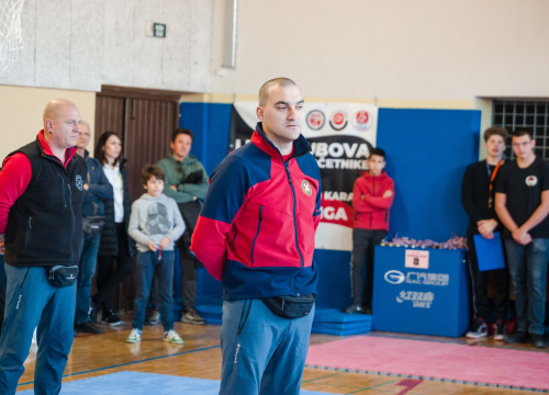 Fotografija 1 - Mladi karataši otvorili novu sezonu Lige klubova uz edukativnu prezentaciju šibesnkih HGSS-ovaca