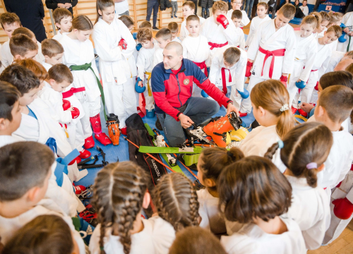 Fotografija 16 - Mladi karataši otvorili novu sezonu Lige klubova uz edukativnu prezentaciju šibesnkih HGSS-ovaca